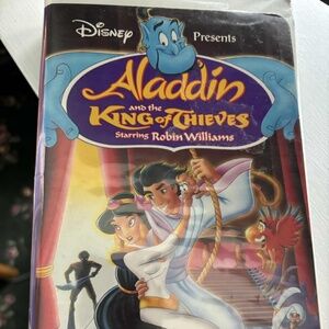 Aladdin and the King of Thieves VHS Tape